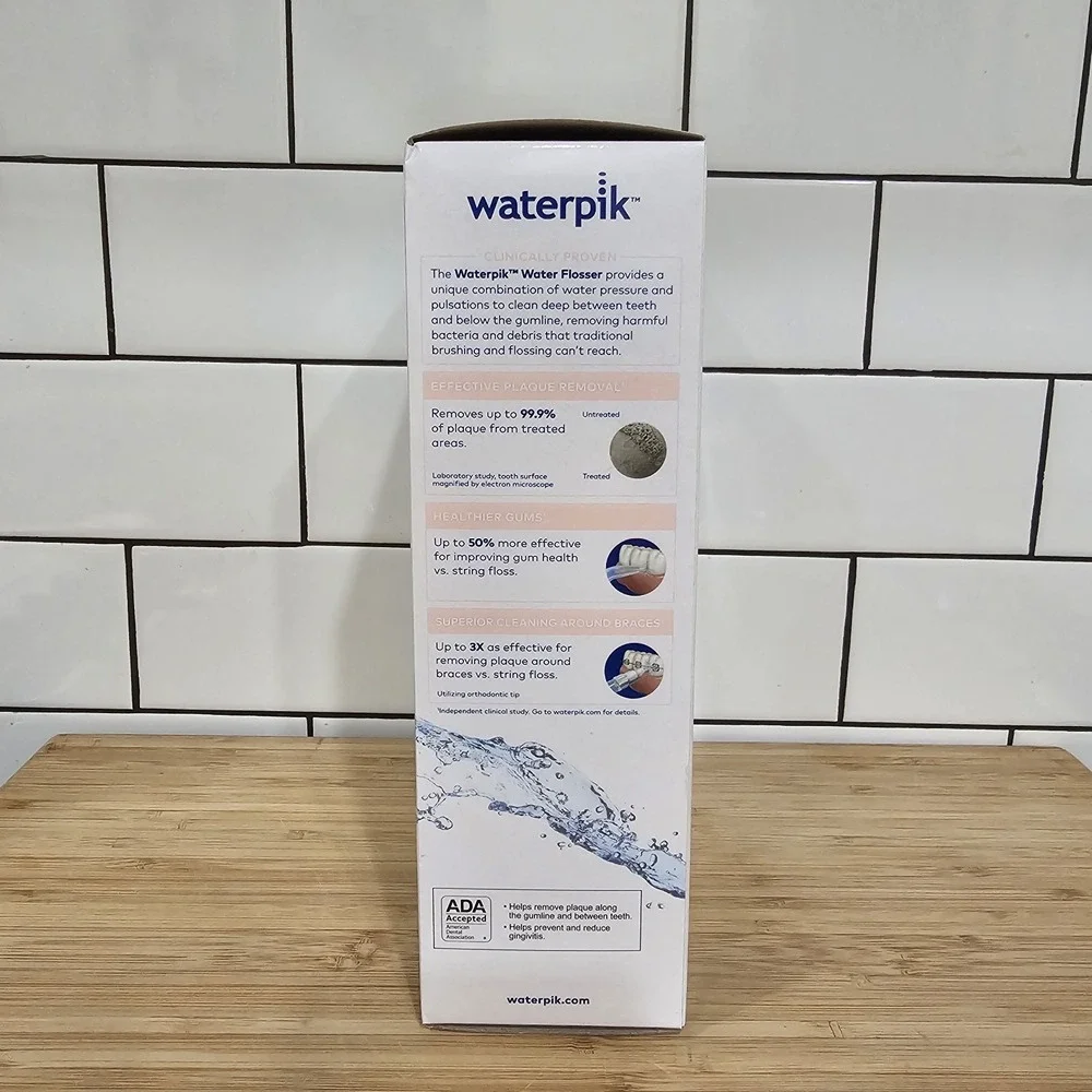 Waterpik Cordless Revive Waterflosser Pink Colors Collection New/ Sealed